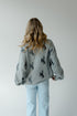 Wyoming Ritter Repeat Lantern Sleeve Crew